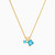 LIN911 - Square Colored Stones Necklace in 14K Gold - 102051100202421-1.jpg