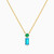 LIN913 - Baguette Colored Stones Necklace in 14K Gold - 102051100222421-1.jpg