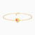 MLB367 - Triangle Colored Stones Chain Bracelet in 14K Gold - 101101800012181-1.jpg