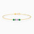 LIB160 - Baguette Colored Stones Chain Bracelet in 14K Gold - 102101100022181-1.jpg