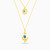 LIN127 - Nautical Colored Stones Layered Necklace in 18K Gold - 112050301432451-2.jpg