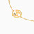 MLB376 - Circle Colored Stones Chain Bracelet in 14K Gold - 101101100142181-3.jpg