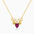 LIN190 - Reindeer Red Stone Necklace in 18K Gold - 112051100322451-1.jpg