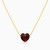 LIN167 - Heart Red Stone Necklace in 18K Gold - 112050302432453-1.jpg