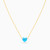 LIN166 - Heart Colored Stones Necklace in 18K Gold - 112050302432452-3.jpg