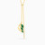 LIN145 - Leaf Green Stones Necklace in 18K Gold - 112050301632451-1.jpg