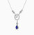LDN1265 - Multishaped Diamond & Blue Stone Necklace in 18K Gold - 144500300351451-2.jpg