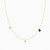 MLN534 - Circle Diamonds & Blue Stone Chain Necklace in 18K Gold - NM50-260-3.jpg