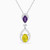 LDN1157 - Pear Diamond & Colored Stones Necklace in 18K Gold - PN40-414-1.jpg
