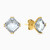 LIE111 - Square Cubic Zirconia Stud Earrings in 14K Gold - 102031100012001-2.jpg