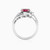 LDR1022 - Oval Diamond & Red Stone Ring in 18K Gold - RG10-1238-3.jpg