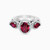 LDR1091 - Multishaped Diamond & Red Stone Ring in 18K Gold - FS10-071-1.jpg