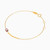 LIB50 - Oval Purple Stone Chain Bracelet in 18K Gold - 112101100032181-2.jpg
