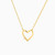 MLN533 - Heart Diamonds Necklace In 18K Gold - NM50-241-2.jpg