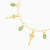 LIB14 - Key Green Stones Chain Bracelet in 18K Gold - 112100300022181-2.jpg