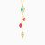 LIN236 - Evil Eye Colored Stones Chain Necklace in 18K Gold - 312050300052421-2.jpg