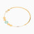 LIB12 - Circle Colored Stones Chain Bracelet in 18K Gold - 112091400032181-2.jpg