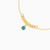 LIB22 - Round Colored Stones Chain Bracelet in 18K Gold - 112100300202181-3.jpg