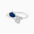 LDR1313 - Pear Diamond & Blue Stone Ring in 18K Gold - 144100301971143-1.jpg