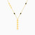 LIN246 - Circle Blue Stone Chain Necklace in 18K Gold - 312051400062421-3.jpg