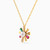 LIN188 - Pearl & Colored Stones Layered Necklace in 18K Gold - 112051100302451-2.jpg