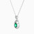 LDN369 - PendantDiamond & Green Stones Necklace in 18K Gold - 144500301021451-2.jpg