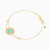 LIB13 - Circle Cubic Zirconia Chain Bracelet in 18K Gold - 112100300012181-2.jpg