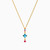 MLN777 - Square Colored Stones Necklace In 18K Gold - 111051100892421-1.jpg