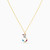 LIN113 - Letter Sheen Colored Stones Necklace in 18K Gold - 112050301292451-3.jpg