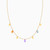 LIN574 - Oval Colored Stones Chain Necklace in 18K Gold - 112051400252451-2.jpg
