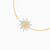 LIB2 - Flower Yellow Stone Chain Bracelet in 18K Gold - 112101100142181-3.jpg