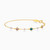 LIB121 - Round Pearls & Colored Stones Chain Bracelet in 18K Gold - 112100300462181-4.jpg