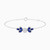 LDB93 - Flower Diamond & Blue Stone Chain Bracelet in 18K Gold - 444361101331191-1.jpg