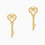 LIE17 - Key Cubic Zirconia Stud Earrings in 18K Gold - 112031100072001-1.jpg