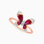 LDR362 - Butterfly Diamond & Red Stone Ring in 18K Gold - 444101101351141-2.jpg