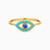 LGR596 - Eye Green Stones Ring in 18K Gold - 314021800492151-1.jpg
