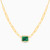 LIN269 - Square Green Stones Necklace in 18K Gold - 112050302232451-1.jpg
