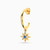 MLE212 - Star Blue Stone Hoop Earrings in 18K Gold - 111031100322001-3.jpg