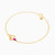 MLB408 - Flame Rose Stone Chain Bracelet in 14K Gold - 101101800152181-2.jpg