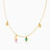 MLN1160 - Colored Stones Choker Necklace in 14K Gold  - 101221800042361-2.jpg