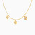 MLN1157 - 14K Gold Colored Stones Choker Necklace - 101221800052361-2.jpg