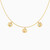MLN1157 - 14K Gold Colored Stones Choker Necklace - 101221800052361-1.jpg
