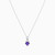 LDN1663 - Square Diamond & Purple Stone Necklace in 18K Gold - 144500304451451-3.jpg