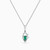 LDN1667 - Marquise Diamond & Green Stones Necklace in 18K Gold - 144500304061451-1.jpg