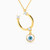LIN152 - Horseshoe Colored Stones Necklace in 18K Gold - 112050301922451-1.jpg