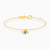 LIB16 - Eye Colored Stones Chain Bracelet in 18K Gold - 112100300062181-1.jpg