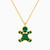 MLN349 - Gingerbread Man Green Stones Necklace in 18K Gold - 111051100262421-1.jpg
