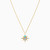 MLN1180 - Star Green Stones Necklace In 18K Gold - 111051101402421-3.jpg