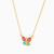 MLN1192 - Kids Butterfly Enamel Coated Necklace in 14K Gold - 101051400402321-2.jpg