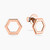 MLE45 - Hexagon Stud Earrings in 18K Gold - 21051110118-2.jpg